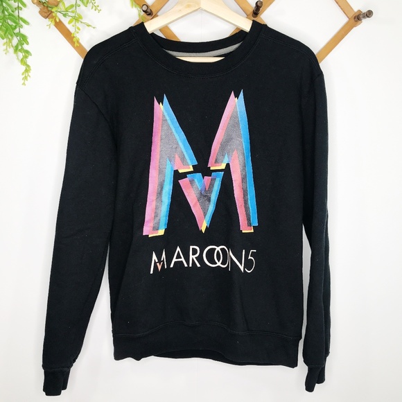Maroon 5 Sweaters - Maroon 5 band tee crewneck